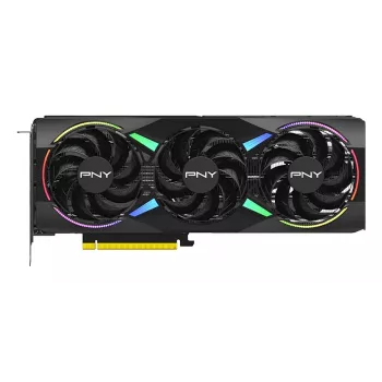 PNY GeForce RTX 5070 12 GB ARGB Overclocked Triple Fan - 12 GB GDDR7 - DisplayPort 2.1b / HDMI 2.1b