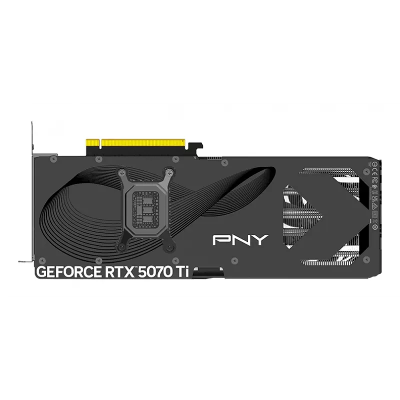 PNY GeForce RTX 5070 Ti 16GB Overclocked Triple Fan - 16GB GDDR7 - DisplayPort 2.1b / HDMI 2.1b