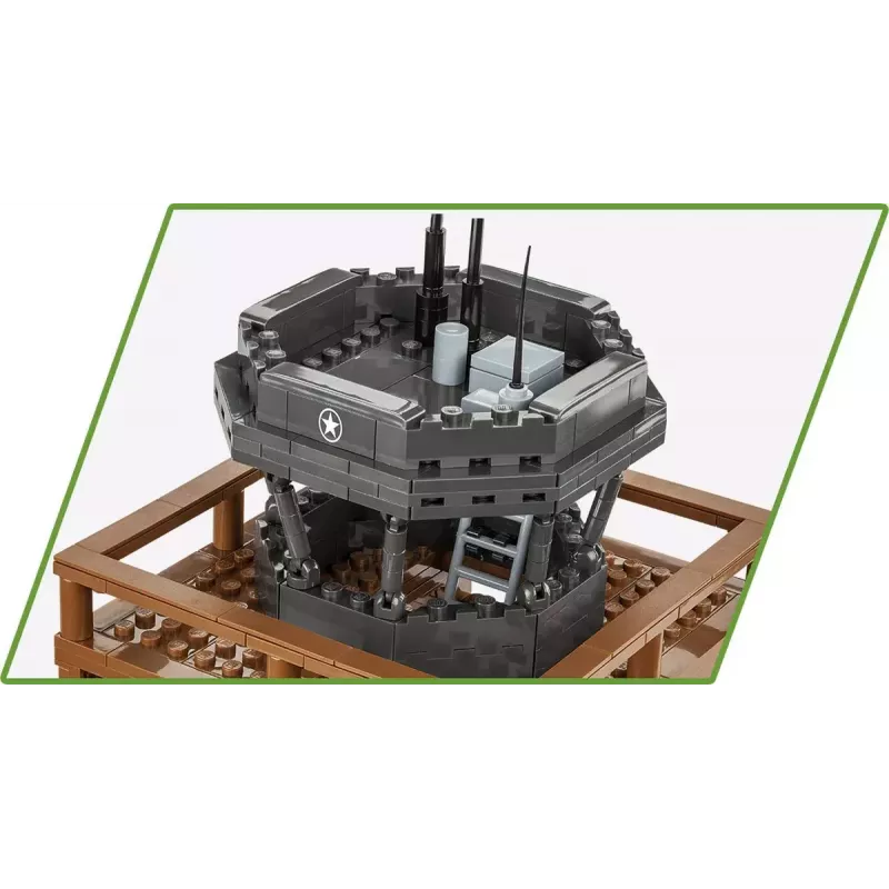 Zestaw konstrukcyjny Cobi Blocks Control Tower 664 elementy model COBI-3125