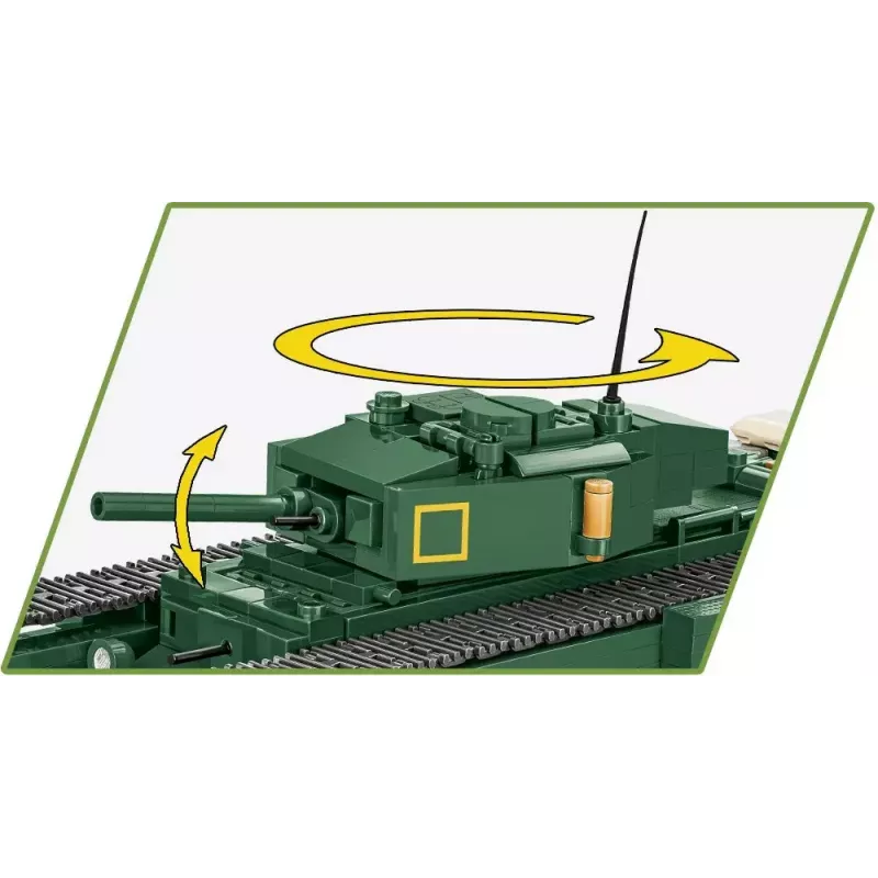 Cobi Blocks Mark IV Churchill zestaw konstrukcyjny, 668 elementów (COBI-3128)