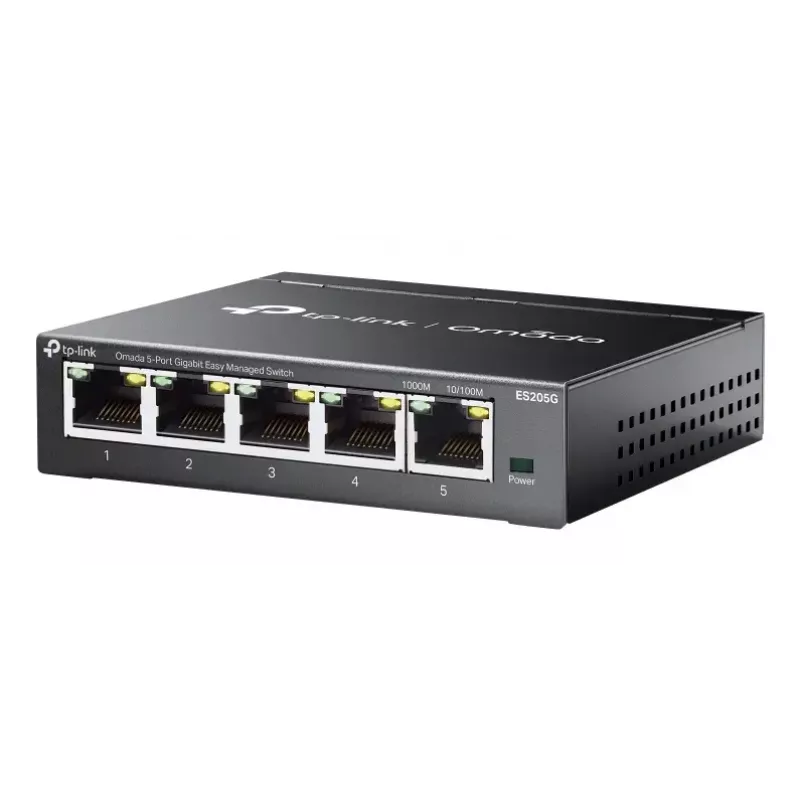 Zarządzalny przełącznik TP-Link Omada ES205G 5-portowy Gigabit Ethernet