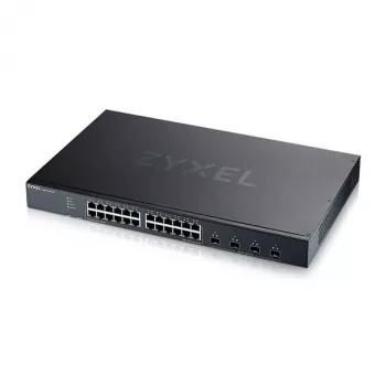 Zyxel XGS1935-28-EU0101F przełącznik sieciowy Zarządzany L2+/L3 Gigabit Ethernet (10/100/1000) 1U Czarny