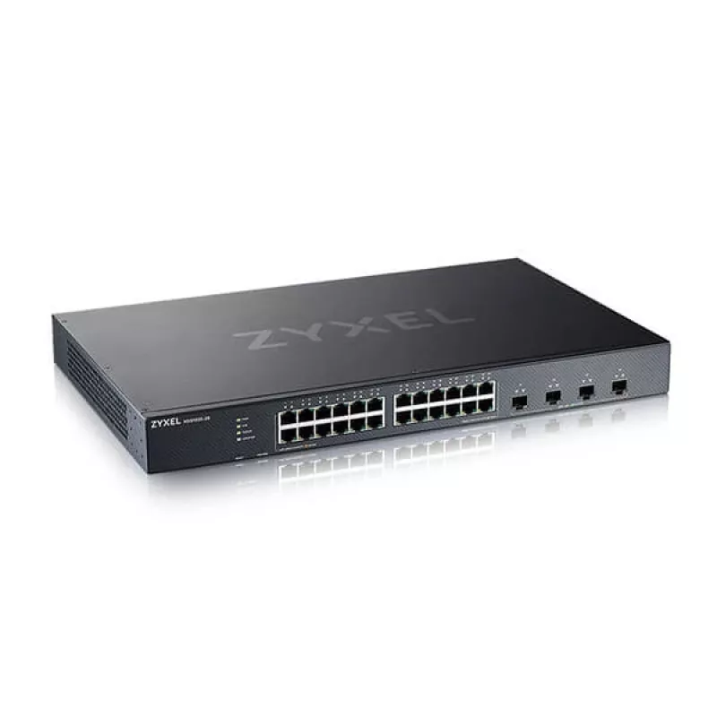 Zyxel XGS1935-28-EU0101F przełącznik sieciowy Zarządzany L2+/L3 Gigabit Ethernet (10/100/1000) 1U Czarny