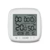 Zegar cyfrowy Hama 00185893 Kwadratowy Biały Ściana/Stół Bateria AAA