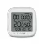 Zegar cyfrowy Hama 00185893 Kwadratowy Biały Ściana/Stół Bateria AAA