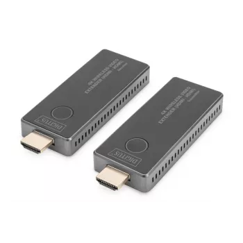 DIGITUS 4K Bezprzewodowy zestaw przedłużacza HDMI 30m HDMI - HDMI
