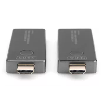 DIGITUS 4K Bezprzewodowy zestaw przedłużacza HDMI 30m HDMI - HDMI