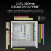CORSAIR Mid-tower - Geh Midi Frame 4000d biały