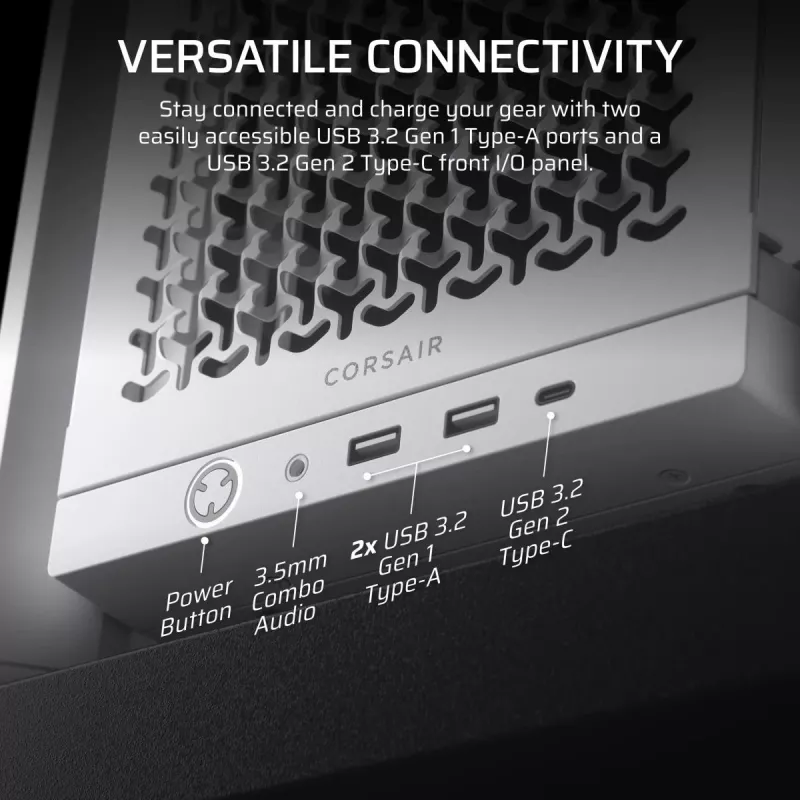CORSAIR Mid-tower - Geh Midi Frame 4000d biały
