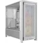 CORSAIR Mid-tower - Obudowa Midi Frame 4000d Rs ArGB Biała