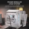 CORSAIR Mid-tower - Obudowa Midi Frame 4000d Rs ArGB Biała