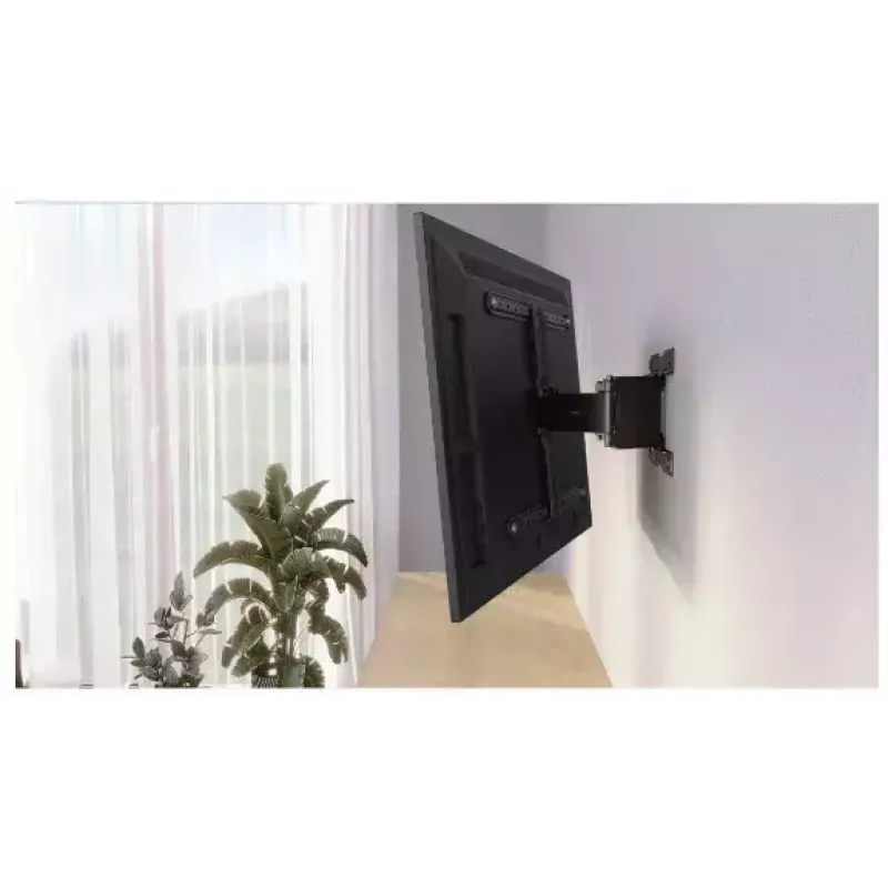 Hama Ultraslim Wall Mount 2,29 m Czarny Maks. 50 kg VESA 600x400