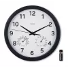 Hama Malta Quartz clock Circle Czarny