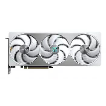 Karta graficzna GIGABYTE GeForce RTX 5080 AERO OC SFF 16G — 16 GB GDDR7, 256-bit, PCI-E 5.0, zegar rdzenia 2730 MHz, 3 x DisplayPort, 1 x HDMI, GV-N5080AERO OC-16GD