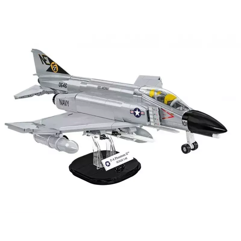 Klocki Cobi Armed Force F-4 Phantom II model zestaw konstrukcyjny 703 elementy