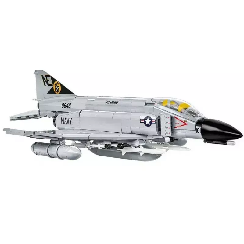 Klocki Cobi Armed Force F-4 Phantom II model zestaw konstrukcyjny 703 elementy