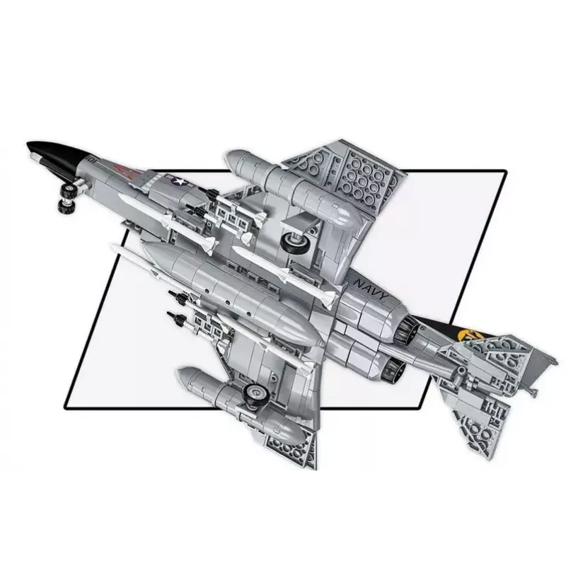 Klocki Cobi Armed Force F-4 Phantom II model zestaw konstrukcyjny 703 elementy