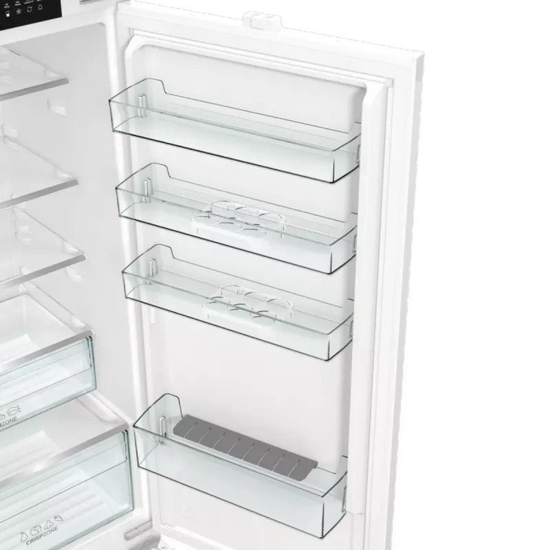 Gorenje Kombinowana lodówko-zamrażarka NRKI519E41 BK070, 284 L, SN-N, 6 kg/24h, E, komora Fresh Zone, Biała