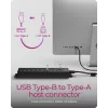 ICY BOX IB-HUB1720-U3 Czarny