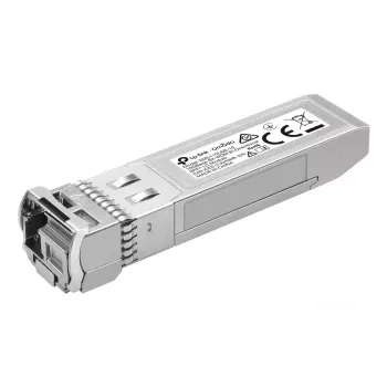 transceiver światłowodowy SFP+ TP‑Link Omada SM5110LSB‑10, jednomodowy LC (UPC), 10 312 Mbit/s, 10 km, DDM, 3,3 V