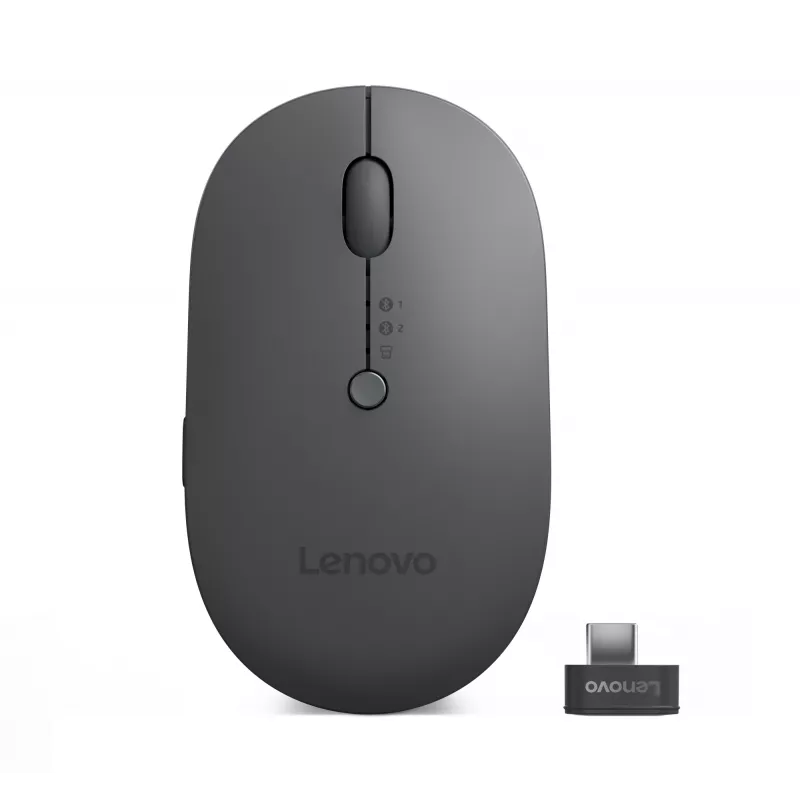 Mysz Lenovo 4Y51R29290 uniwersalna symetryczna Bluetooth + USB Type-C optyczna 2400 DPI