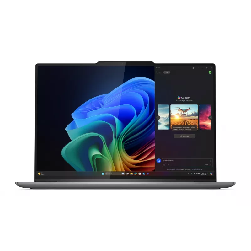 Lenovo ThinkPad X9-14 Gen 1 Copilot+ PC Intel Core Ultra 7 258V Laptop 35,6 cm (14 cali) 2.8K 32 GB LPDDR5x-SDRAM 1 TB SSD Wi-Fi 7 (802.11be) Windows 11 Pro Szary