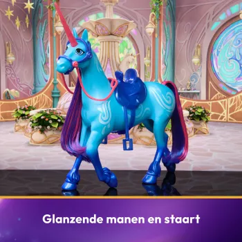 Unicorn Academy, River z 2 akcesoriami do jazdy, 11 inch, kompatybilny z Isabel, lalkami i zabawkami z jednorożcami dla dziewczynek od 4 lat