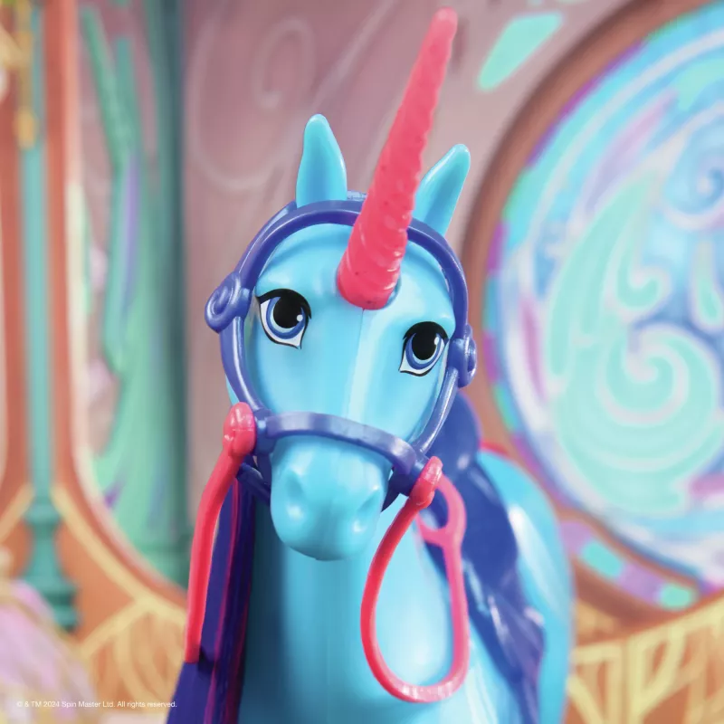Unicorn Academy, River z 2 akcesoriami do jazdy, 11 inch, kompatybilny z Isabel, lalkami i zabawkami z jednorożcami dla dziewczynek od 4 lat