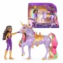 Lalka modowa Usorteret Unicorn Academy Sophia & Light Magic Wildstar z efektami świetlnymi tęczy, baterie LR44, 241 mm
