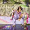 Lalka modowa Usorteret Unicorn Academy Sophia & Light Magic Wildstar z efektami świetlnymi tęczy, baterie LR44, 241 mm
