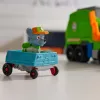 PAW Patrol: Ciężarówka Recyklingowa Crush N’ Roll z Figurką Rocky’ego i Przekształcającą się Zgniecioną Śmieciarką, Zabawki dla Chłopców i Dziewczynek od 3 lat