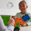 PAW Patrol: Ciężarówka Recyklingowa Crush N’ Roll z Figurką Rocky’ego i Przekształcającą się Zgniecioną Śmieciarką, Zabawki dla Chłopców i Dziewczynek od 3 lat