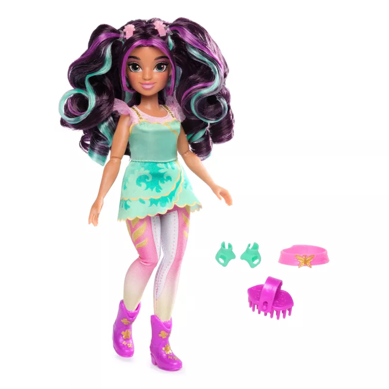 Lalka modowa Spinmaster Unicorn Academy Ava 241 mm Wielokolorowa