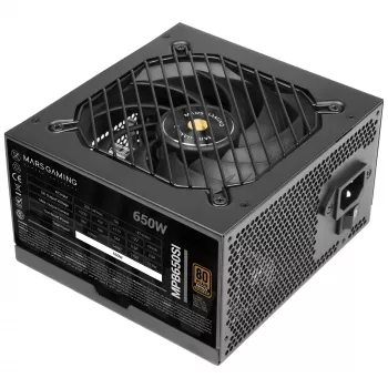 Mars Gaming MPB650SI zasilacz 650 W 24-pin ATX ATX Czarny