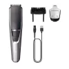 Trymer do brody Philips BEARDTRIMMER Seria 3000 BT3239/15, 0,5 mm–10 mm, 20 stopni długości, ładowanie USB, czarny/srebrny
