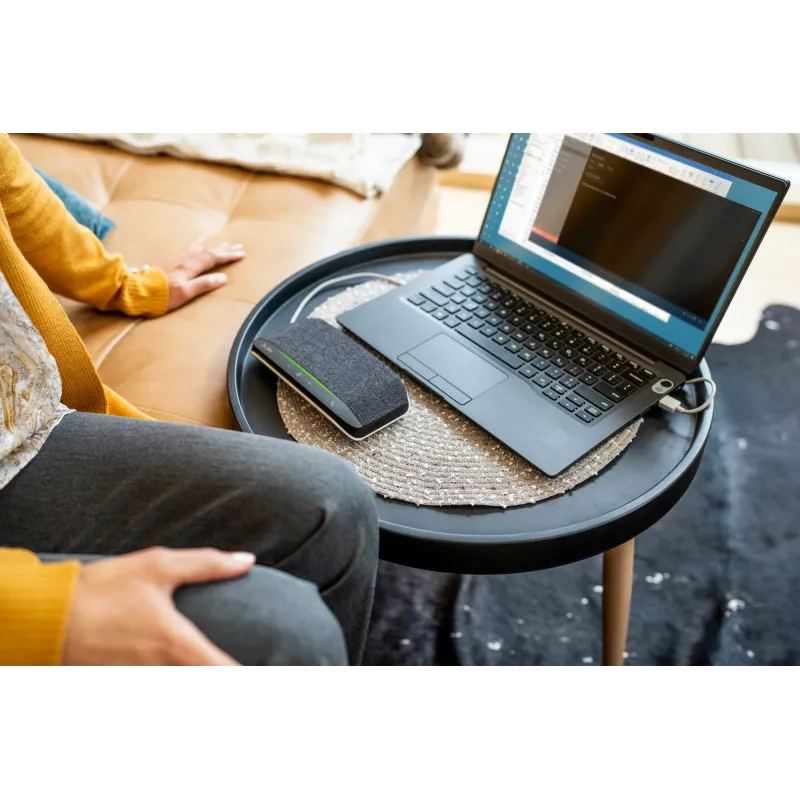 HP Poly Sync 10 USB-A USB-C głośnik konferencyjny, PC, srebrny, 0.715 m, IP64, Windows 10, Windows 11, MacOS