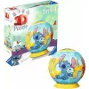 Ravensburger Puzzle 3D kula Disney Stitch, 72 elementy