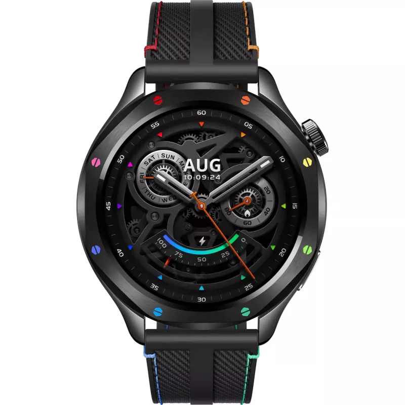 Smartwatch Xiaomi Watch S4 z wyświetlaczem AMOLED 1,43 cala, 466×466, 486 mAh, aluminiową kopertą, tekstylnym paskiem, czarny Multi