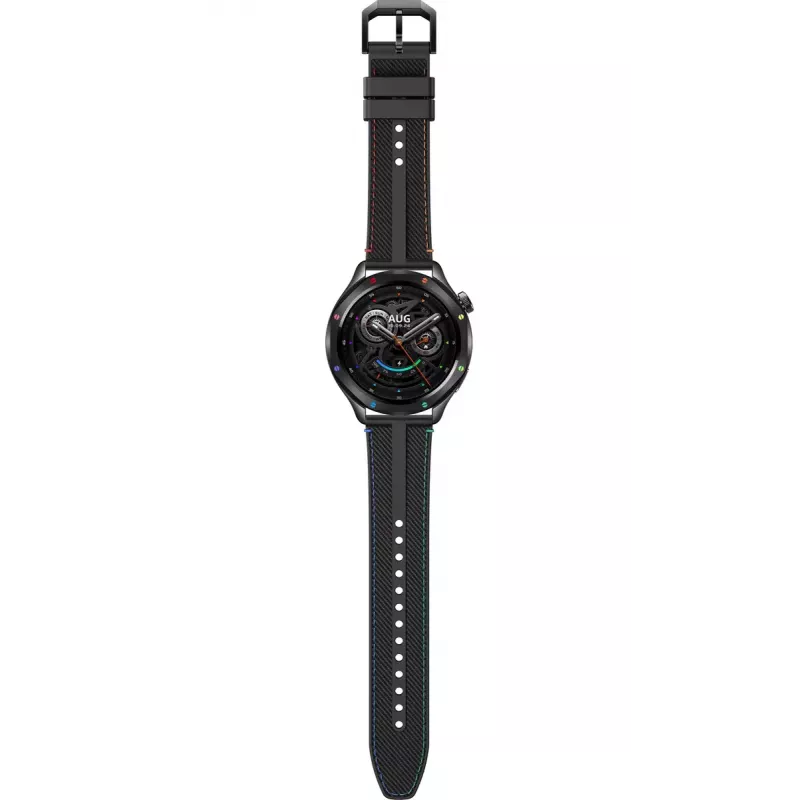 Smartwatch Xiaomi Watch S4 z wyświetlaczem AMOLED 1,43 cala, 466×466, 486 mAh, aluminiową kopertą, tekstylnym paskiem, czarny Multi