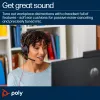 Zestaw słuchawkowy HP Poly Czarnywire 5210 monofoniczny USB-C + wtyczka 3,5 mm + adapter USB-C/A