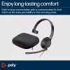 Zestaw słuchawkowy HP Poly Czarnywire 5210 monofoniczny USB-C + wtyczka 3,5 mm + adapter USB-C/A
