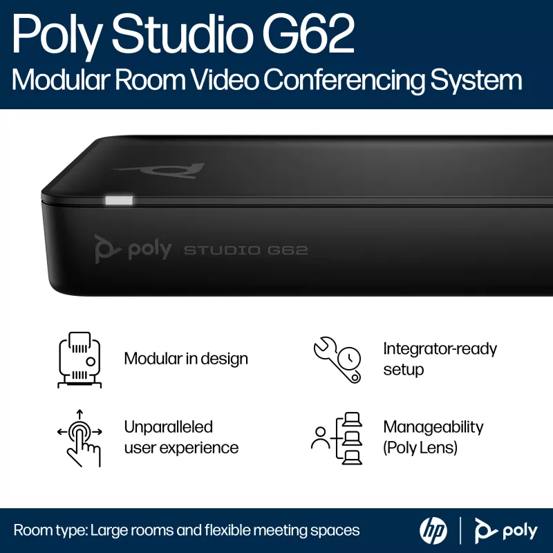 System wideokonferencyjny HP Poly Studio G62