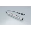 i-tec USB-C/USB-A Ładowalny Hub Metalowy 7 portów (3x USB-C, 4x USB-A)