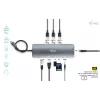 i-tec USB-C Metal Nano Stacja dokująca 4K HDMI LAN z zasilaniem Power Delivery 100W + Uniwersalna ładowarka 100W