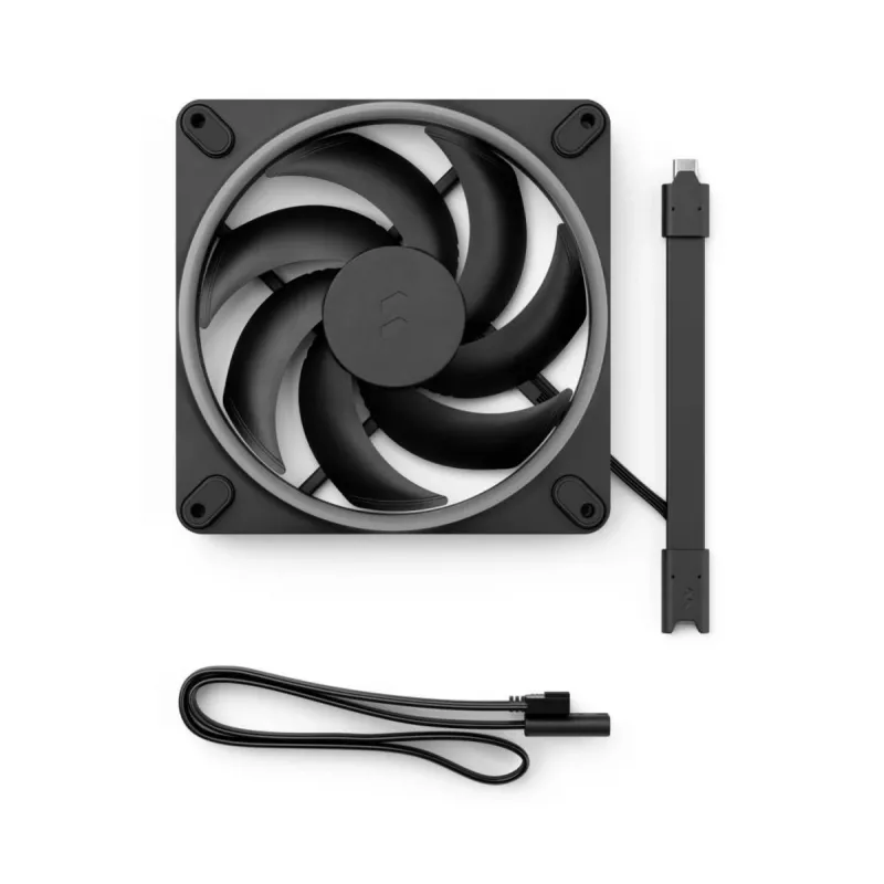 FRACTAL DESIGN Cooling Fan Momentum 14 RGB 3-pack Czarny