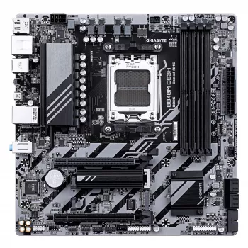 Płyta główna GIGABYTE B840M DS3H - procesory AMD Ryzen 9000, 8+2+2 fazy VRM, do 8200MHz DDR5, 2xPCIe 4.0 M.2, 2.5GbE LAN, USB 3.2 Gen 1