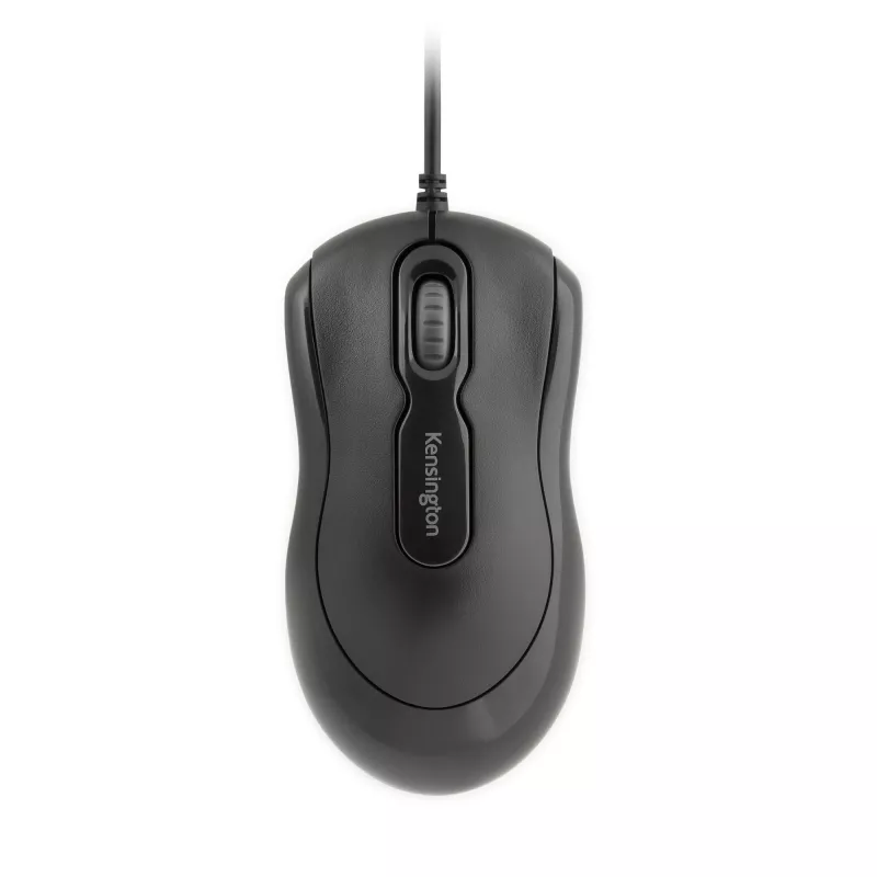 Mysz przewodowa Kensington mysz-in-a-Box EQ, symetryczna, optyczna, USB Typ-A, 1000 DPI, czarna
