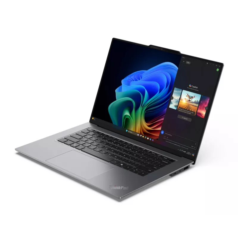 Lenovo ThinkPad X9-15 Gen 1 Copilot+ PC Intel Core Ultra 7 258V Laptop 38,9 cm (15,3 cala) Ekran dotykowy 2.8K 32 GB LPDDR5x-SDRAM 1 TB SSD Wi-Fi 7 (802.11be) Windows 11 Pro French Grey