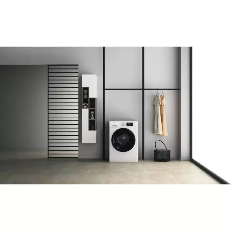Whirlpool FFWDD1076258B pralko-suszarka Wolnostojący Ładowanie od przodu Biały