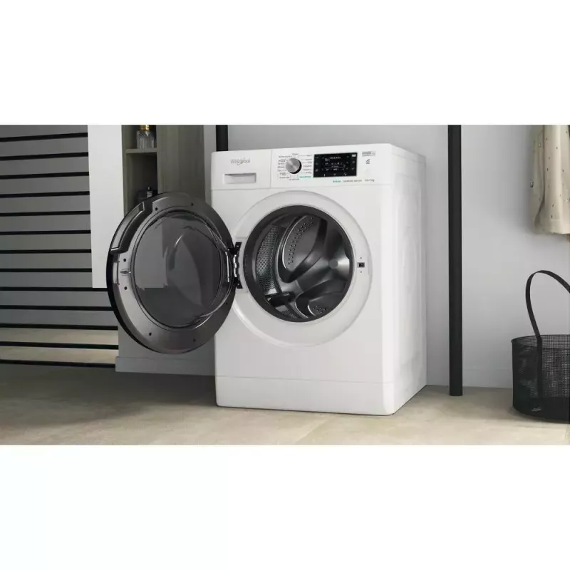 Whirlpool FFWDD1076258B pralko-suszarka Wolnostojący Ładowanie od przodu Biały
